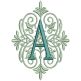 Gabriella Monogram | Machine Embroidery Designs by JuJu