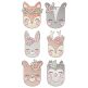 Girl Sketch Woodland Animals Machine Embroidery Designs By JuJu