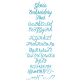 Gloria Embroidery Font | Machine Embroidery Designs by JuJu