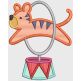 Going To The Circus Applique Machine Embroidery Designs by JuJu 