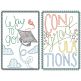Graduation Greeting Cards 1 | Machine Embroidery Designs by JuJu