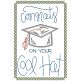 Graduation Greeting Cards 2 | Machine Embroidery Designs by JuJu