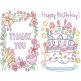 Greeting Cards Set 1 Machine Embroidery Designs by JuJu