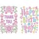Greeting Cards Set 2 Digital Machine Embroidery Designs by JuJu Exclusive