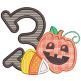Halloween Numbers Machine Embroidery Designs by JuJu