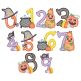 Halloween Numbers Machine Embroidery Designs by JuJu
