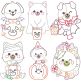 Halloween Puppies and Kittens Digital Machine Embroidery Designs by JuJu
