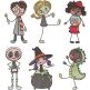 Halloween Stix People | Machine Embroidery Designs by JuJu