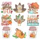 Harvest Fun 1 Machine Embroidery Designs By JuJu
