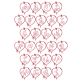 Hearts Delight Monogram | Machine Embroidery Designs by JuJu
