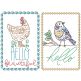 Hello Greeting Cards 2 | Machine Embroidery Designs by JuJu