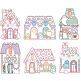 Holiday Gingerbread Houses Digital Embroidery Designs by JuJu