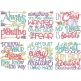 Hopeful Journey Word Art Digital Embroidery Designs by JuJu