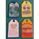 In The Hoop Travel Tags | Machine Embroidery Designs by JuJu
