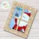ITH Believe In The Magic Santa Wall Hanging | Machine Embroidery Designs by JuJu