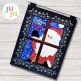 ITH Believe In The Magic Santa Wall Hanging | Machine Embroidery Designs by JuJu