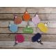 Blank Shapes Key Fobs ITH 1 | Machine Embroidery Designs by JuJu