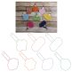 Blank Shapes Key Fobs ITH 1 | Machine Embroidery Designs by JuJu