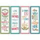 ITH Bookmarks Set 10 | Machine Embroidery Designs by JuJu