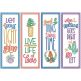 ITH Bookmarks Set 14 | Machine Embroidery Designs by JuJu