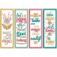 ITH Bookmarks Set 3 | Machine Embroidery Designs by JuJu