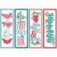 ITH Bookmarks Set 4 | Machine Embroidery Designs by JuJu