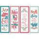 ITH Bookmarks Set 9 | Machine Embroidery Designs by JuJu