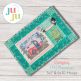 ITH Camping Placemat | Machine Embroidery Designs by JuJu