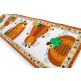 ITH Chunky Pumpkin Table Runner | Machine Embroidery Designs by JuJu