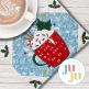 ITH Cocoa Mug Rug | Machine Embroidery Designs by JuJu