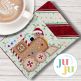 ITH Cookie Train Mug Rug | Machine Embroidery Designs by JuJu