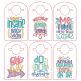 ITH Doorknob Hangers Set 4 | Machine Embroidery Designs by JuJu