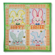 ITH Easter Bunnies Wall Hanging | Machine Embroidery Designs by JuJu