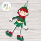 ITH Elf Wall Hanging | Machine Embroidery Designs by JuJu