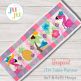 In The Hoop Tropical Table Runner | Machine Embroidery Designs by JuJu