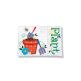ITH Flower Pot Mug Rug | Machine Embroidery Designs by JuJu