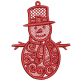 Free Standing Lace Christmas 3 Machine Embroidery Designs by JuJu