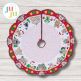 ITH Gingerbread Tree Skirt | Machine Embroidery Designs by JuJu