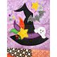 ITH Halloween Wall Hanging | Machine Embroidery Designs by JuJu