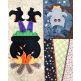 ITH Halloween Wall Hanging | Machine Embroidery Designs by JuJu