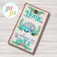 ITH Home Is Where We Park It Wall Hanging | Machine Embroidery Designs by JuJu