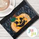 ITH Jack O Lantern Mug Rug | Machine Embroidery Designs by JuJu