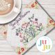 ITH Live Your Passion Mug Rug | Machine Embroidery Designs by JuJu