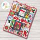 ITH Merry And Bright Wall Hanging | Machine Embroidery Designs by JuJu