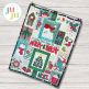 ITH Merry And Bright Wall Hanging | Machine Embroidery Designs by JuJu