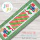 ITH Modular Elf Table Runner | Machine Embroidery Designs by JuJu	