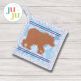 ITH Northwoods Bear Pot Holder | Machine Embroidery Designs by JuJu