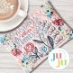 ITH One Day At A Time Mug Rug | Machine Embroidery Designs by JuJu
