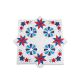 ITH Patriotic Table Topper | Machine Embroidery Designs by JuJu