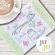 ITH Shine Your Light Mug Rug | Machine Embroidery Designs by JuJu